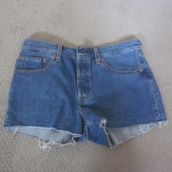 Levi's 501 Cutoff Shorts - Picture 2 of 4